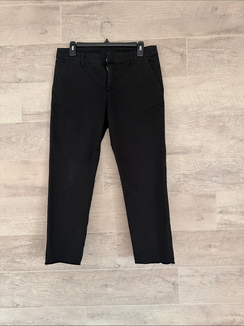 Women Frank& Eileen the Italian chino black pants